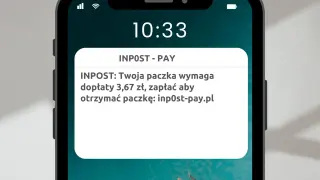 Ostrzeżenie przed spamem: fałszywa wiadomość INPOST o dopłacie do paczki. Kliknięcie linku może narazić Cię na oszustwo.